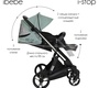Коляска IBEBE I-Stop Leather 2 в 1 с электронной тормозной системой