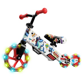 Беговел -трансформер Small Rider Turbo Bike со светящимися колесами 