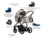 Коляска Bebetto Verturro Pro (100% эко кожа) 3 в 1