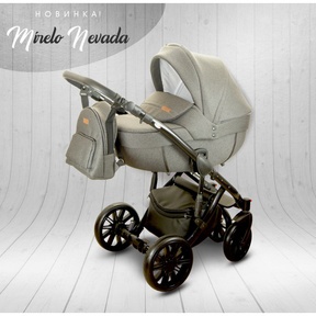 Детская коляска Mirelo Nevada Etna 2 в 1 (тканевая обивка) 