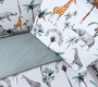 Комплект белья в кроватку Lepre Safari New 6 предметов 