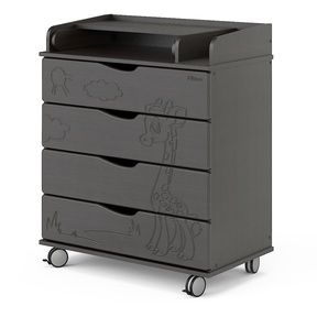 Пеленальный комод PITUSO ЖИРАФИК