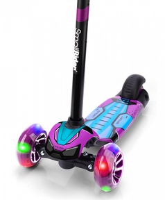 Детский трехколесный самокат Small Rider Turbo 2 (светящиеся колеса)