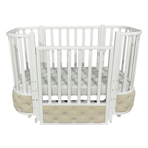 Кровать Кедр Estelle Elegance 4 ВЕЛЮР с маятником, автостенкой