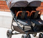 Коляска прогулочная для двойни Coletto Enzo Twin 