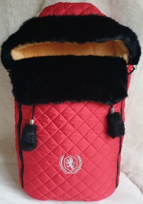 Меховой конверт в коляску Ecoline для детей до года 