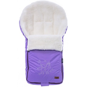 Зимний меховой конверт Nuovita Islanda Bianco