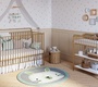 Столик для пеленания Polini kids Vintagе 1180 металлический