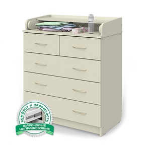 Комод Атон СИРИУС 805 ЛДСП с шариковыми направляющими