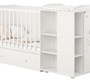 Кровать-трансформер Polini kids French 900 Amis с комодом 