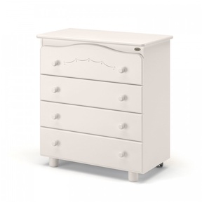 Комод Nuovita Perla со съемным пеленальным столиком 