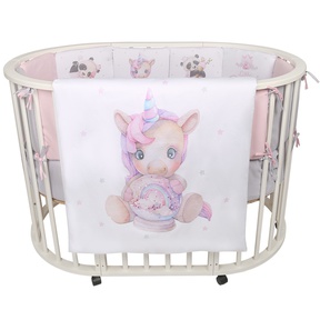 Комплект в кроватку Альма-няня ДОБРОЙ НОЧИ 6 предм. 