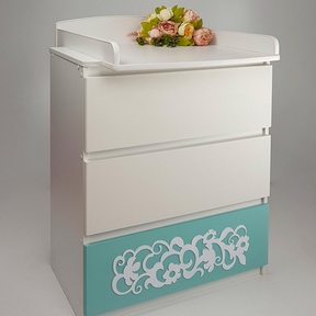 Пеленальный комод Островок Уюта EVA дизайн Арабески