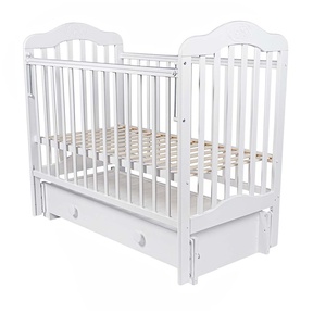 Кровать МОЙ МАЛЫШ 03 с ящиком и маятником