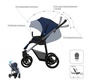Коляска Bebetto Nico ESTILO