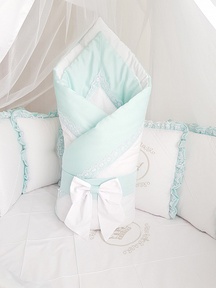 Конверт одеяло на выписку Ecoline Amanda (3 предмета)