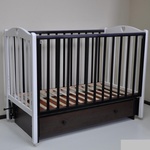 Кроватка Malika LAURA-3 универсальный маятник с ящиком