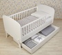 Кровать детская Polini kids Mirum 2010 c ящиком 160х80 см