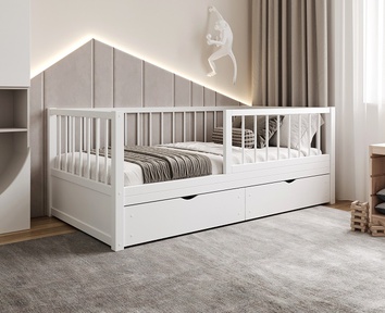 Кровать Дримс Бейсик (Dreams Basic) 180х90 см из бука 