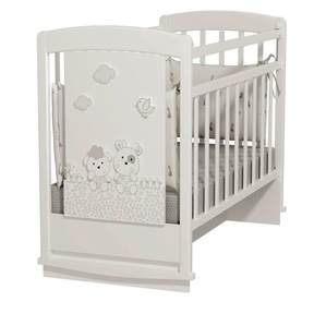 Кровать детская Альма няня Fattoria Prima (колесо-качалка с маятником)