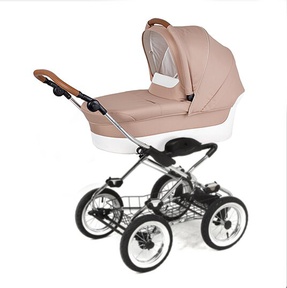 Детская коляска-люлька Navington Caravel (колеса 12 диаметра) с поворотными колесами