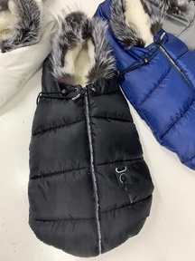 Зимний меховой конверт Ecoline Sport с натуральной опушкой 