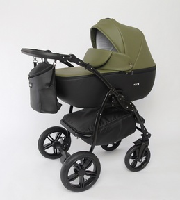 Коляска Peppy Sandra 2 в 1 с большой люлькой 