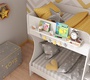 Кровать двухъярусная Polini kids Dream 1500