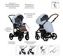 Коляска Bebetto Solaris PRO (100% экокожа) 2 в 1