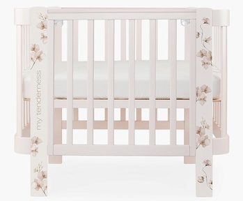 Детская кроватка-трансформер Happy baby Mommy Love в комплекте с расширением 160х70