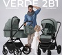 Детская коляска Sweet Baby Verde 2в1 