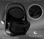 Автокресло Sweet Baby Premier Plus с наклоном спинки и базой Isofix 