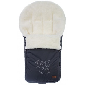 Зимний меховой конверт Nuovita Islanda Bianco