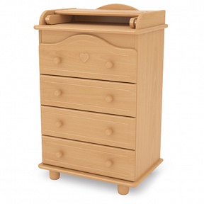 Пеленальный комод Гандылян Аистенок Мини Люкс 