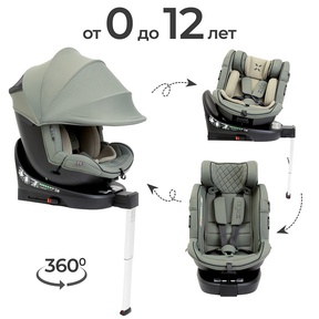 Автокресло Agex Drive i-Fix (0-36 кг) поворотное