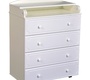 Комод Антел Ульяна (5) 800/4 МДФ с пеленальным столиком 