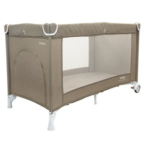 Манеж-кровать Indigo FORTUNA москитная сетка, кольца