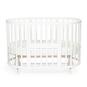 Детская кровать ВЕДРУСС РОНДО с маятником и колесами 