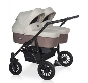 Коляска для двойни Riko Basic Saxo 2 в 1