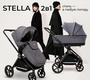 Детская коляска Sweet Baby Stella 2в1 с сумкой