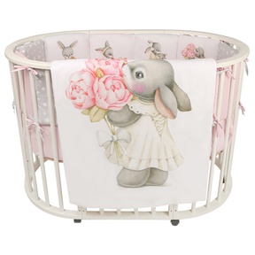 Комплект в кроватку Альма-няня ДОБРОЙ НОЧИ 6 предм. 