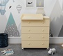 Комод Mika Eva 800/4 со съемным пеленальным столиком