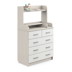 Комод Атон Сириус-2 Полка 805 пеленальный ЛДСП (5 ящиков) 