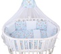Комплект AmaroBaby Premium в кроватку 18 предметов (6+12 подушек-бортиков) разные расцветки