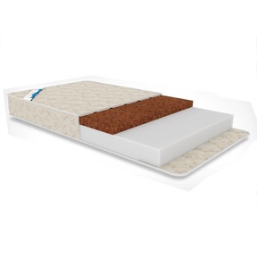 Детский ортопедический матрац Афалина Sleep Soft 120х60х11 см