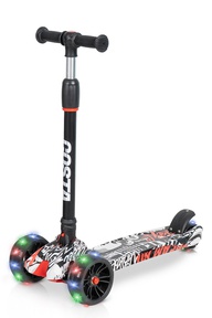 Детский самокат Farfello FG-11 с граффити
