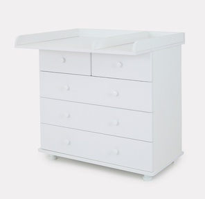 Комод Топотушки Фортуна 800/5 (арт.79) New со съемным пеленальным столиком