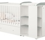 Кровать-трансформер детская Polini kids Ameli 800, с комодом