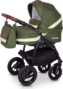 Детская коляска Verdi Optima Black line 3 в 1