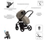 Детская коляска Bebetto MAGNUM LIGHT PRO 3в1 кожа 